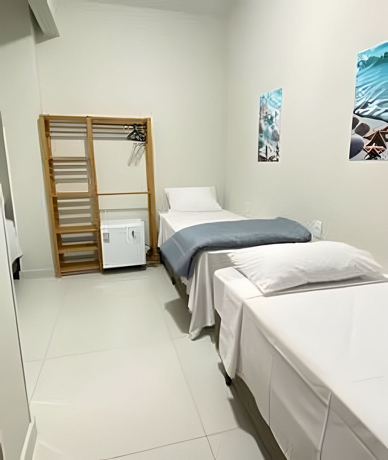 Suíte Tripla com Ar, Frigobar, Tv e Wi-Fi